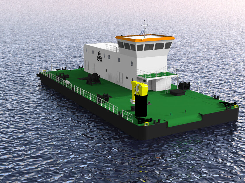 Coatingsysteem dive support barges | Cornet Groep